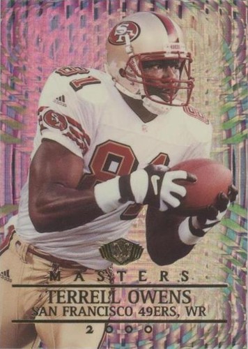 2000 Collector's Edge Masters Terrell Owens #166