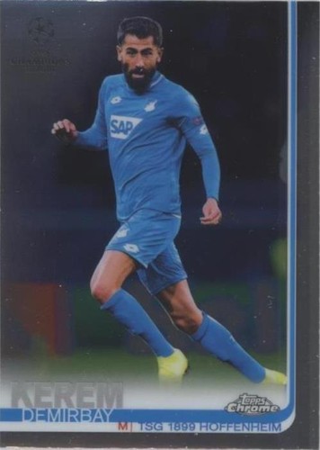 2018-19 Topps Chrome UCL Kerem Demirbay #58