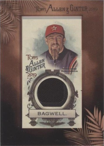 2019 Topps Allen & Ginter - Jeff Bagwell #MFR-JB