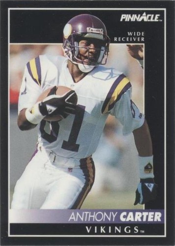 1992 Pinnacle Anthony Carter #91