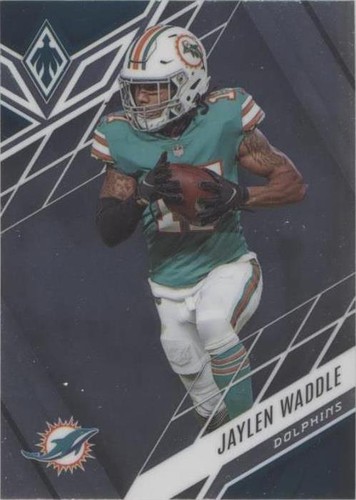 Jaylen Waddle SP SILVER SEISMIC 2023 Panini Phoenix #92