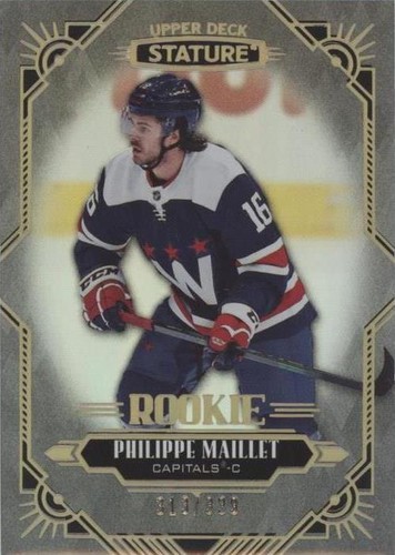 2020-21 Upper Deck Stature - Philippe Maillet #115