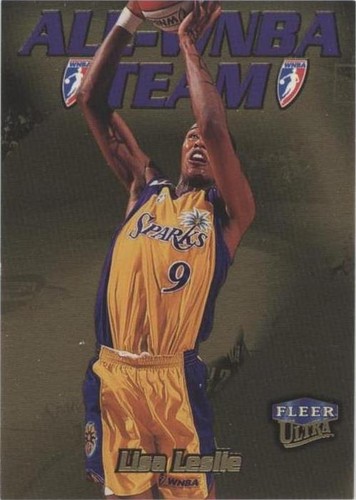 1999 Fleer Ultra #98G Lisa Leslie Gold Medallion All-WNBA