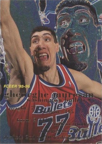 1995-96 Fleer - Gheorghe Muresan #195