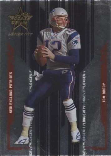2005 Leaf Rookies & Stars Longevity Tom Brady #57