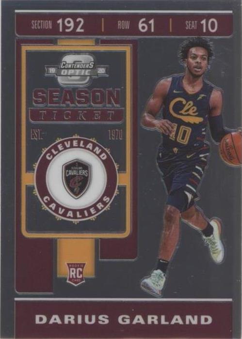 2019-20 Panini Contenders Optic - Darius Garland #81 for