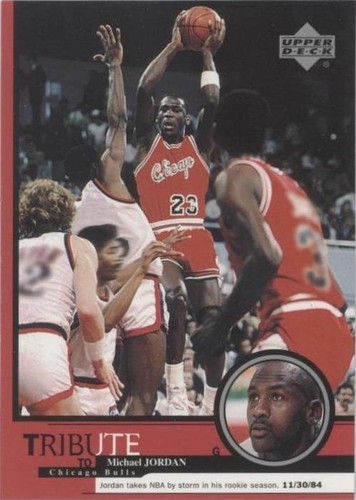 1998/99 UPPER DECK TRIBUTE TO JORDAN NBA BASKETBALL LUNCH BOX 30