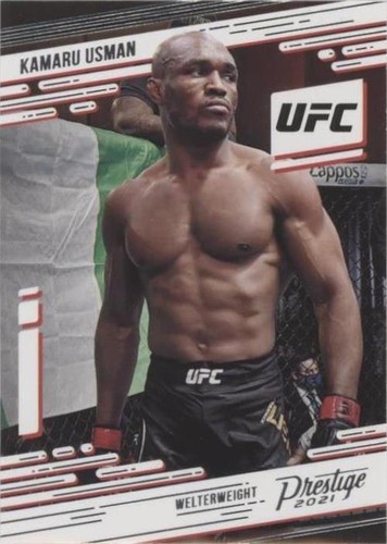 2021 Panini Chronicles UFC - Kamaru Usman #80
