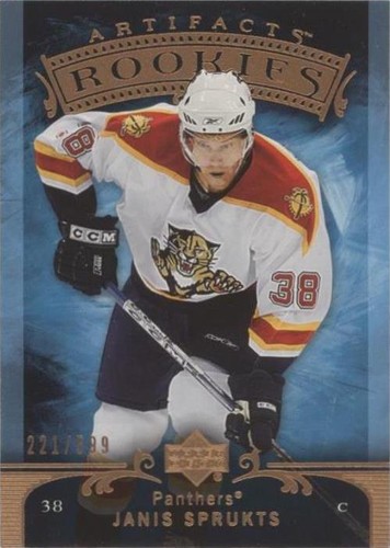 2006-07 Upper Deck Artifacts - Janis Sprukts #243