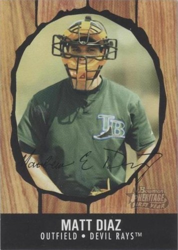 2003 Bowman Heritage - Matt Diaz #185