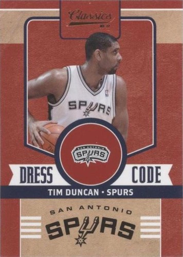 2010-11 Panini Classics - Tim Duncan #5