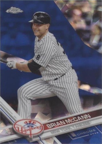 2017 Topps Chrome Sapphire Edition - Brian McCann #48