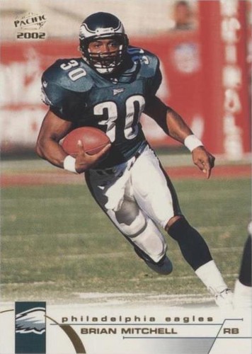 2002 Pacific Brian Mitchell #330