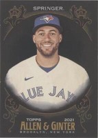 2021 Topps Allen & Ginter's X - George Springer #188