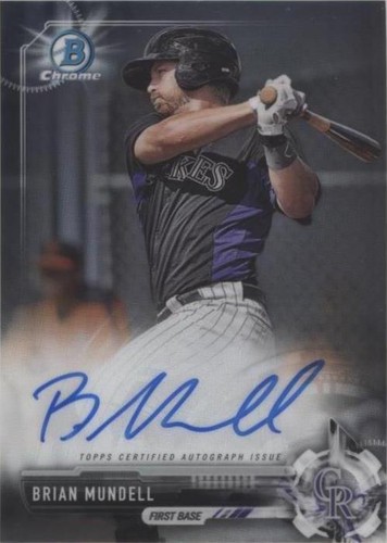 2017 Bowman Chrome - Brian Mundell #CPA-BM