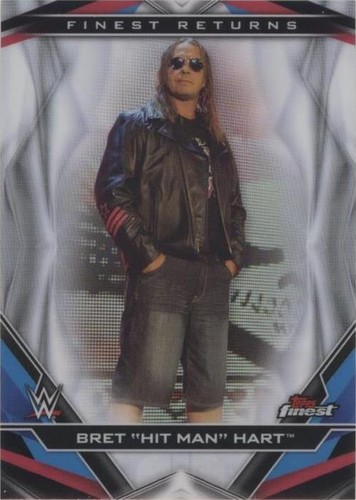 2020 Topps Finest WWE - Bret Hart #R-1