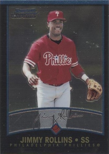 2001 Bowman Chrome - Jimmy Rollins #228