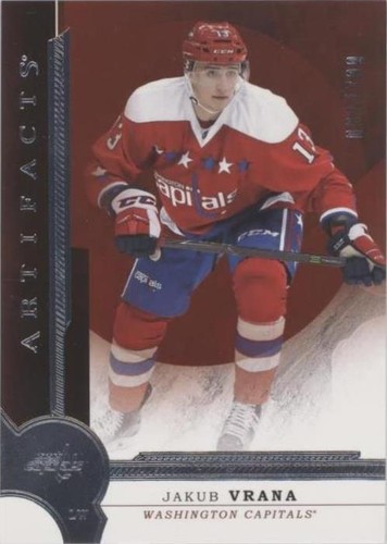 2016-17 Upper Deck Artifacts - Jakub Vrana #RED216