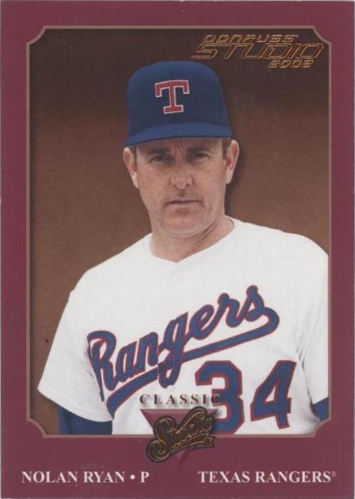 Donruss Studio 2002 - Nolan Ryan #CS-3