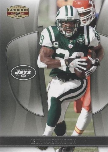 2009 Donruss Gridiron Gear Leon Washington #61