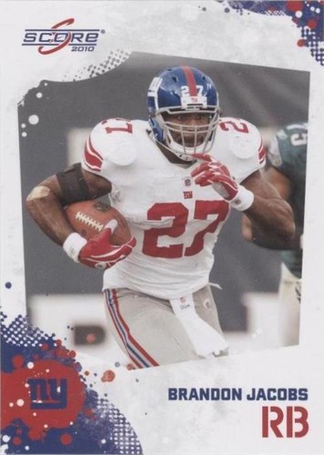2010 Score Brandon Jacobs #189