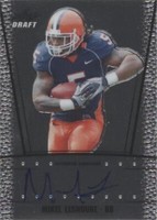 2011 Leaf Metal Draft Mikel Leshoure #RC-ML1