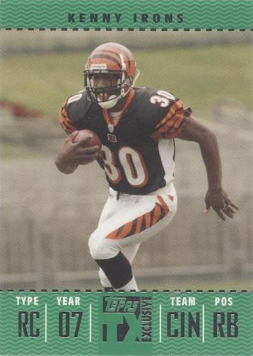 2007 Topps TX Exclusive Kenny Irons #117
