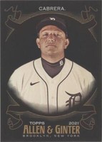 2021 Topps Allen & Ginter's X - Miguel Cabrera #109