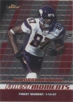 2008 Topps Finest Bernard Berrian #FM-BB