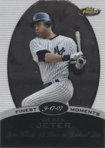 2008 Topps Finest - Derek Jeter #FM-DJ