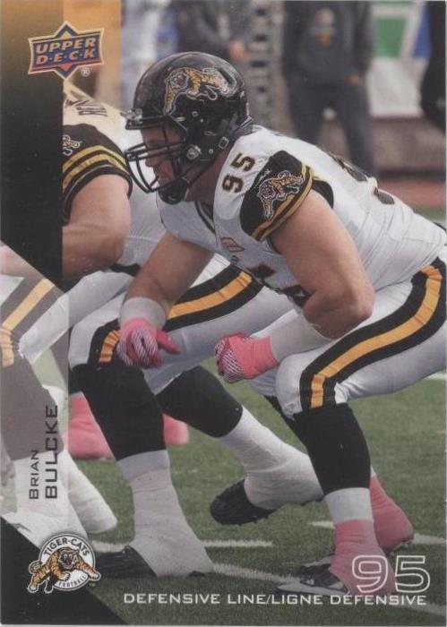 2014 Upper Deck CFL Brian Bulcke #121