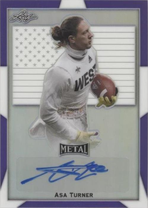2019 Leaf Metal U.S. Army All-American Bowl Asa Turner #BA-AT1