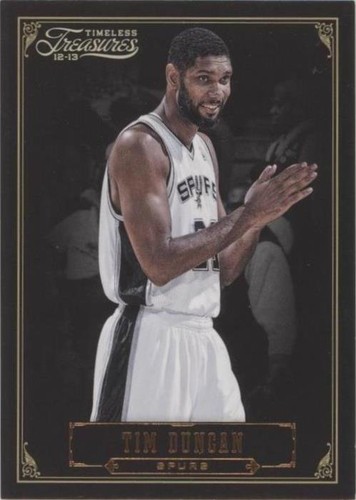 2012-13 Panini Timeless Treasures - Tim Duncan #89