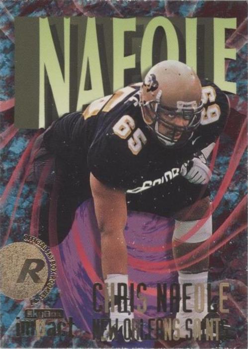 1997 Skybox Impact Chris Naeole #235