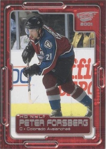 2000-01 Pacific Revolution - Peter Forsberg #8