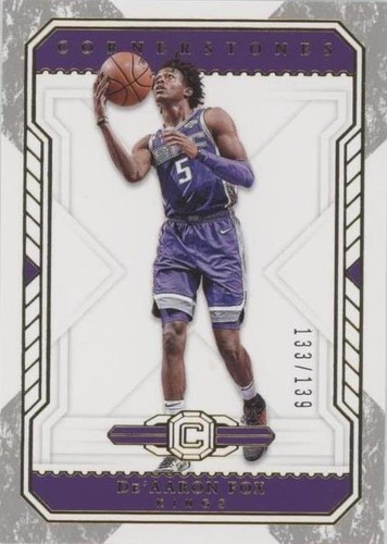 2018-19 Panini Cornerstones - De'Aaron Fox #31