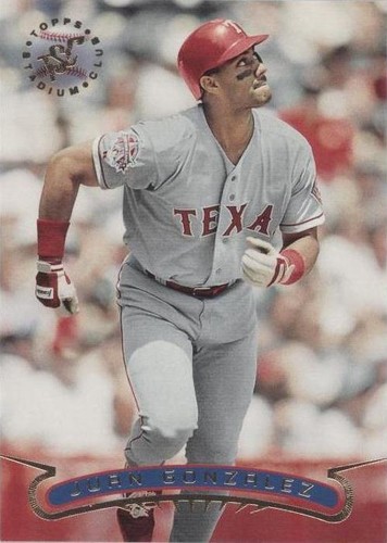 1996 Topps Stadium Club - Juan González #9