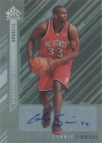 2006-07 Upper Deck Reflections - Cedric Simmons #SR-CS