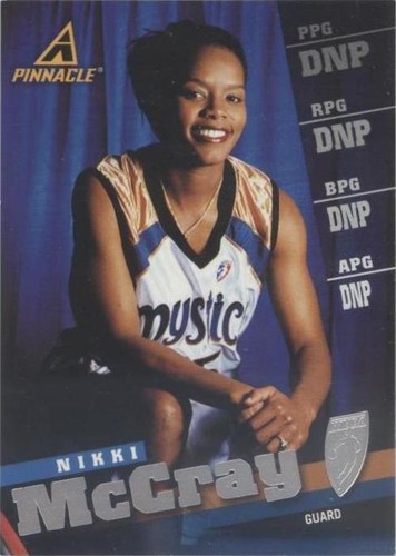 1998 Pinnacle WNBA - Nikki McCray #48