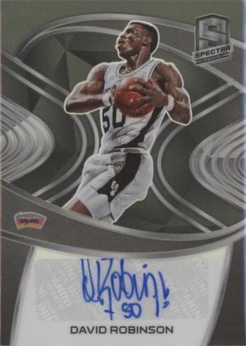 2020-21 Panini Spectra - David Robinson #SIG-DRB