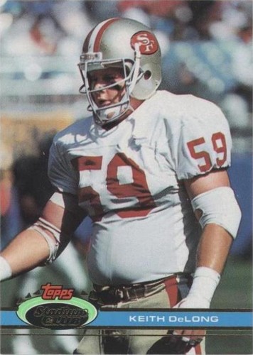 1991 Topps Stadium Club Keith DeLong #419