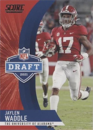 2021 Score Jaylen Waddle #D10