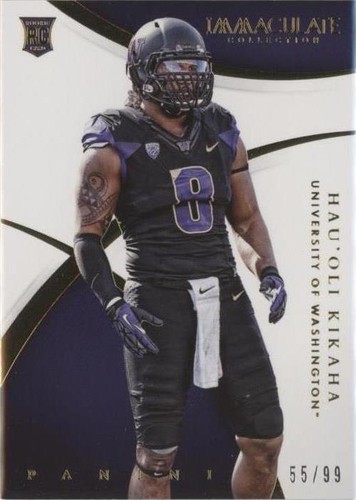 2015 Panini Immaculate Collection Collegiate Hau'oli Kikaha #144