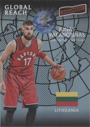 2016-17 Panini Aficionado - Jonas Valanciunas #125