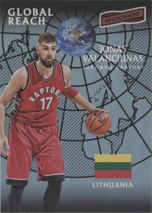 2016-17 Panini Aficionado - Jonas Valanciunas #125