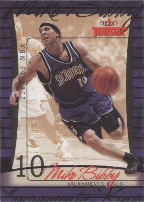 2004-05 Fleer Throwbacks - Mike Bibby #29