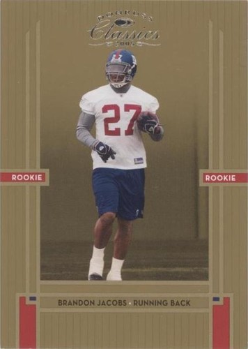 2005 Donruss Classics Brandon Jacobs #185
