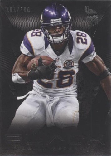 2013 Panini Black Adrian Peterson #1