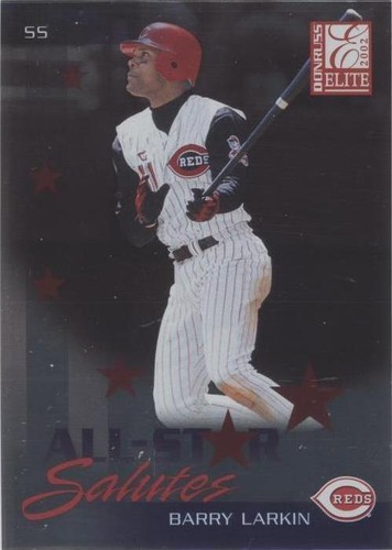 2002 Donruss Elite - Barry Larkin #AS 17