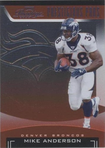2006 Playoff Prestige Mike Anderson #PP-35